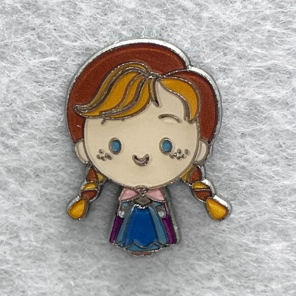 🔮 5/$25 Disney Frozen Anna Cutie Pin - Picture 1 of 2